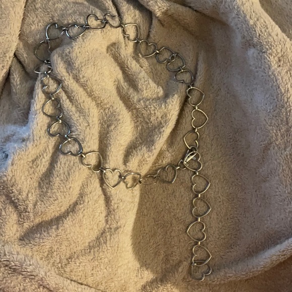 Heart chain belt 🤍